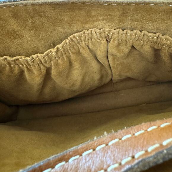 Patricia Nash Womens Van Sannio Trifold Cluth Crossbody Bag Leather Floral Red - Picture 10 of 13